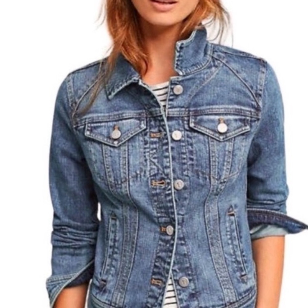 Anthropologie Blue Denim Jacket - Brand:
